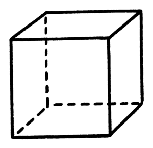 A 3 dimensions cube schema